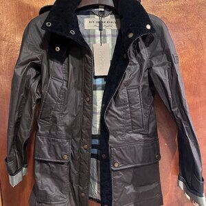 NEW Burberry Waxed Women's Jacket
